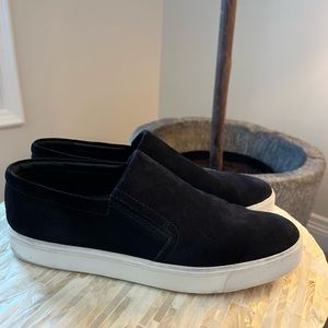 Vince black suede sneakers in size 10.